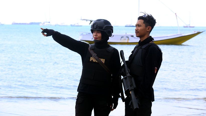 Personel Black Panther Polres Gresik Amankan Wonderful Sail to Indonesia - Bagian 3
