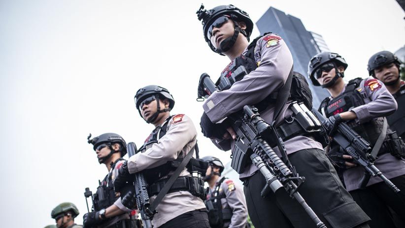Polda Metro Jaya Gelar Apel Pengamanan Asian Para Games 2018 - Bagian 2