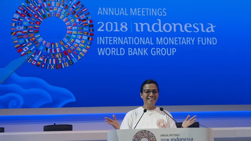 Menteri Luhut dan Sri Mulyani Cek Kesiapan Pertemuan IMF-Bank Dunia - Bagian 4