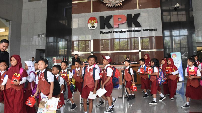 Edukasi Antikorupsi Sejak Dini, Siswa SD Guntur Kunjungi KPK - Bagian 1