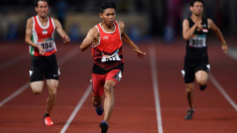 Sprinter Sapto Yogo Purnomo Tambah Koleksi Medali Emas Indonesia - Bagian 5