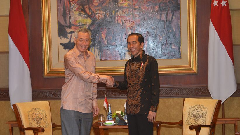 Tingkatkan Kerja Sama RI-Singapura, Presiden Jokowi Bertemu PM Lee Hsien Loong - Bagian 1
