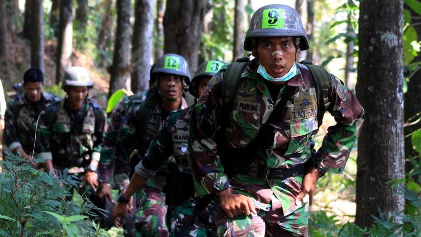Ribuan Prajurit Marinir TNI AL Ikut Lomba Cross Country - Bagian 5