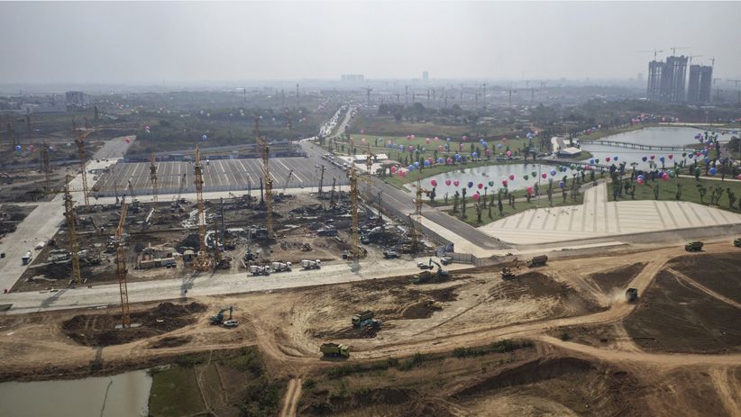 Foto dari Udara Proyek Meikarta di Bekasi - Bagian 1