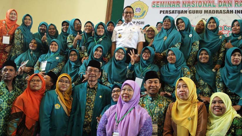 Gubernur Anies Buka Rakornas Persatuan Guru Madrasah Indonesia - Bagian 5