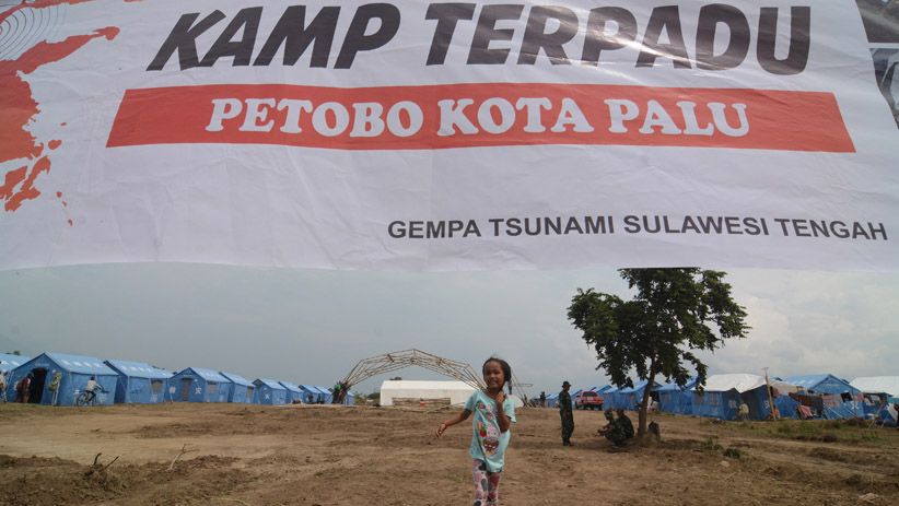 Ribuan Warga Terdampak Likuifaksi Petobo Tinggal di Penampungan Sementara - Bagian 1
