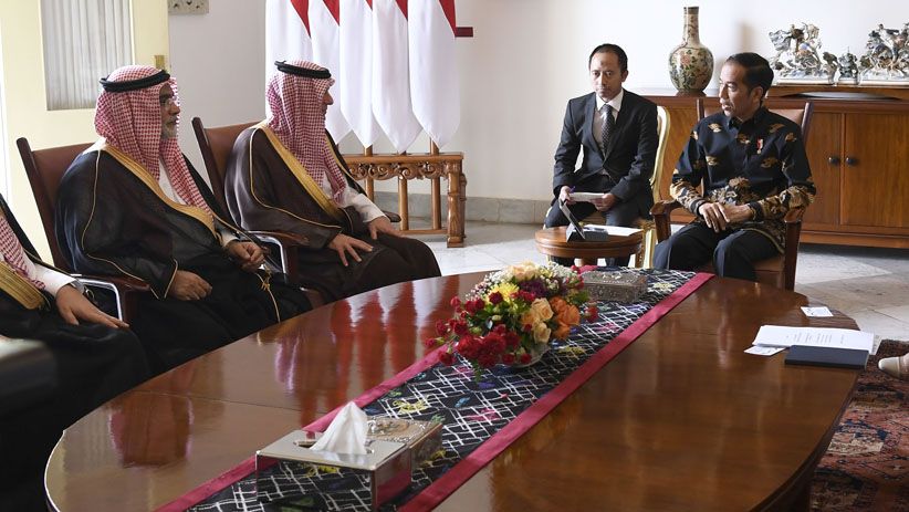 Presiden Jokowi Terima Menlu Arab Saudi di Istana Bogor - Bagian 4