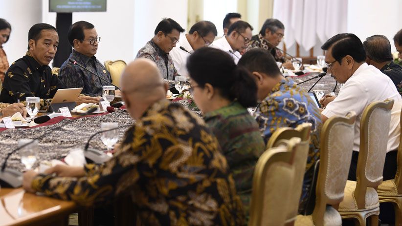 Presiden Jokowi Pimpin Rapat Persiapan Our Ocean Conference - Bagian 1
