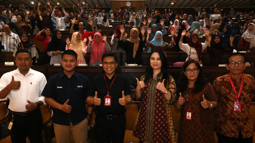 MNC Group Gelar Literasi Zaman Now di Untag Surabaya - Bagian 1