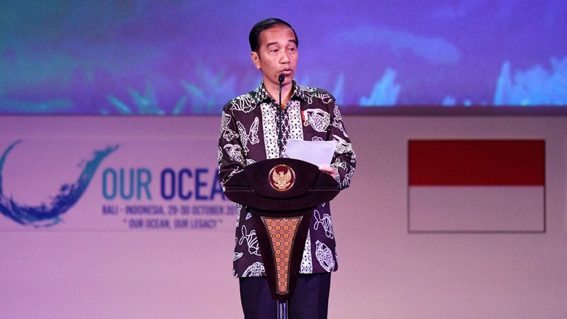 Presiden Jokowi Buka Our Ocean Conference 2018 di Bali - Bagian 1