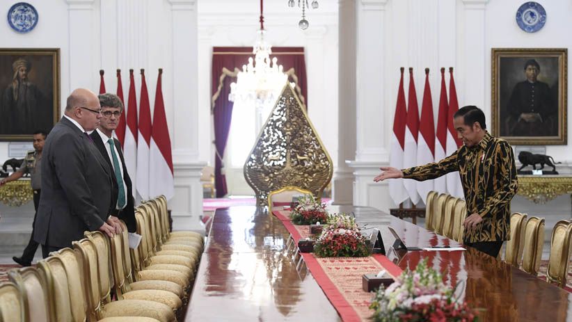 Presiden Jokowi Bertemu Menteri Ekonomi dan Energi Jerman Bahas Industri Startup - Bagian 1