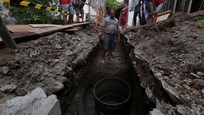 Warga Surabaya Temukan Sumur Kuno Diduga Peninggalan Zaman Majapahit - Bagian 2