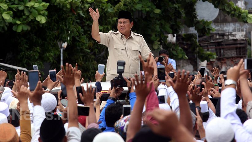 Kampanye di Jawa Timur, Prabowo Ziarah ke Makam Sunan Ampel - Bagian 1