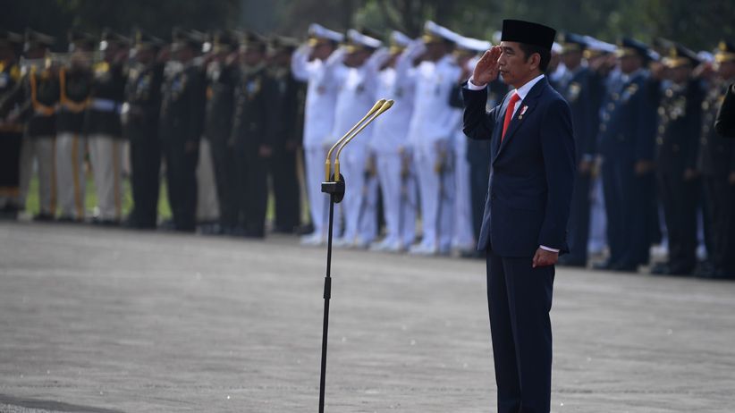 Presiden Jokowi bersama Veteran Ziarah di TMP Cikutra Bandung - Bagian 3