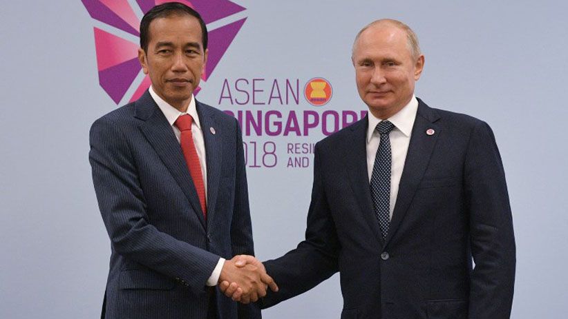 Presiden Jokowi Bertemu Presiden Vladimir Putin di Singapura - Bagian 3
