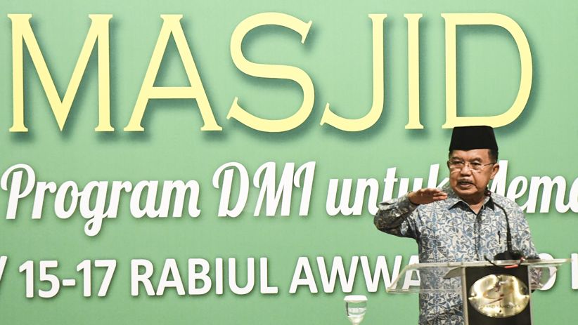 Wapres JK Tutup Rakernas Dewan Masjid Indonesia - Bagian 1