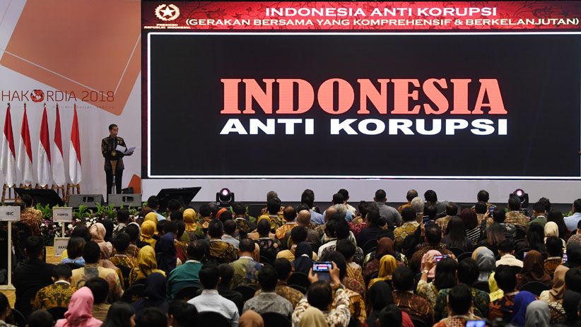 Presiden Jokowi Hadiri Peringatan Hari Antikorupsi Dunia - Bagian 1