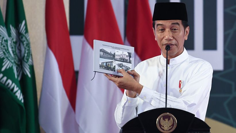 Presiden Jokowi Hadiri Milad 1 Abad Muallimin-Muallimat Muhammadiyah  - Bagian 3