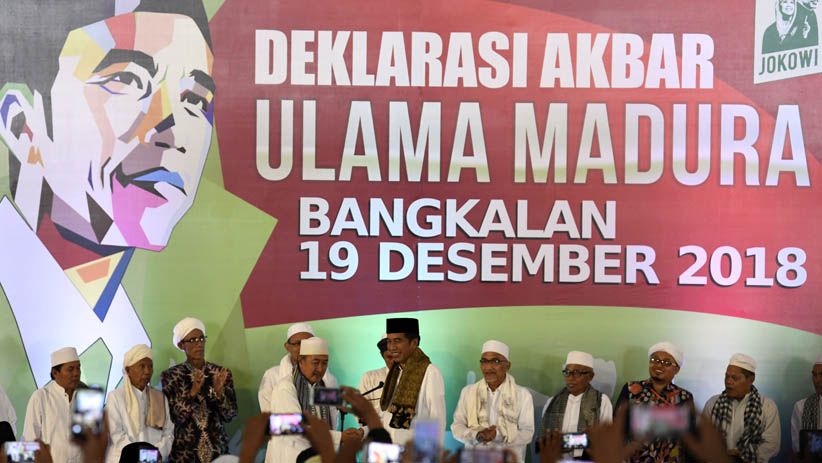 Ulama se-Madura Deklarasi Dukung Jokowi-Maruf Amin - Bagian 1