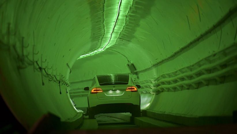 Mengintip Terowongan Baru Antimacet Buatan Elon Musk - Bagian 5