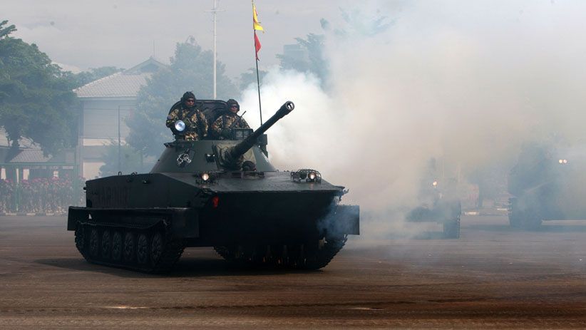 KSAL Pimpin Upacara Sertijab Komandan Korps Marinir - Bagian 5
