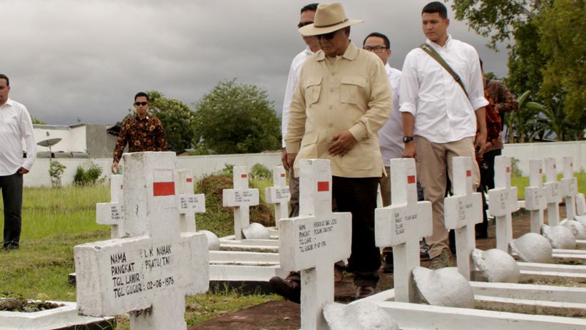Prabowo Ziarah ke Makam Pejuang Timor Timur - Bagian 1