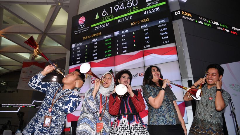 Ditutup Presiden Jokowi, IHSG Menguat ke Level 6.194 - Bagian 4