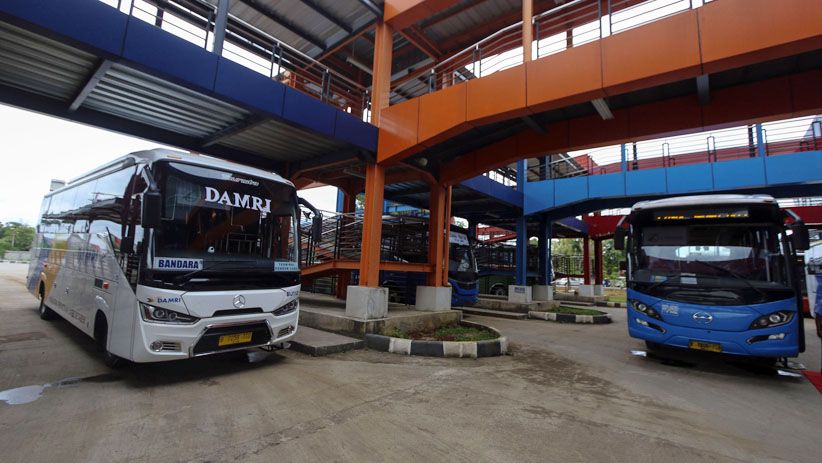 Resmi Beroperasi, Terminal Pondok Cabe Melayani Tujuan Bandara Soetta - Bagian 1