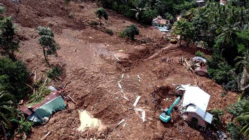 Penampakan dari Udara Dampak Longsor Gowa yang Tewaskan Puluhan Orang
