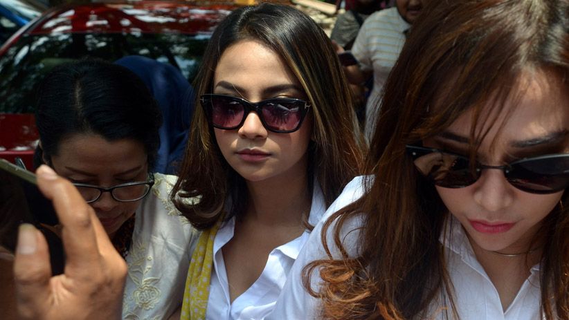Vanessa Angel Jalani Pemeriksaan sebagai Tersangka Kasus Prostitusi Online - Bagian 1