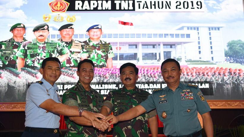 Panglima TNI Tutup Rapim TNI Tahun 2019 - Bagian 1