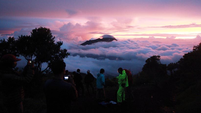 Menikmati Keindahan Alam dari Puncak Gunung Merbabu - Bagian 1