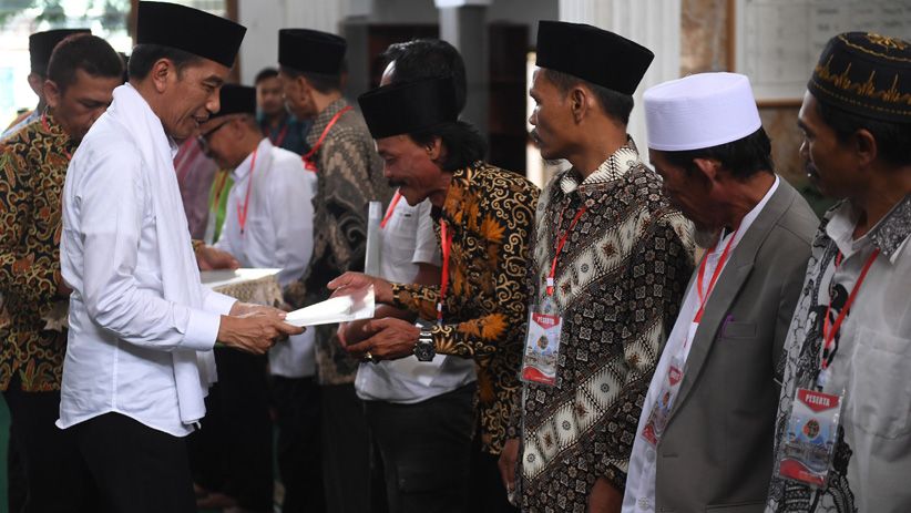 Presiden Jokowi Bertemu Ulama dan Santri Pondok Pesantren Al-Ittihad - Bagian 3