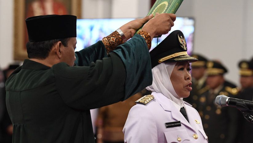 Khofifah Resmi Jabat Gubernur Jawa Timur Periode 2019-2024 - Bagian 5