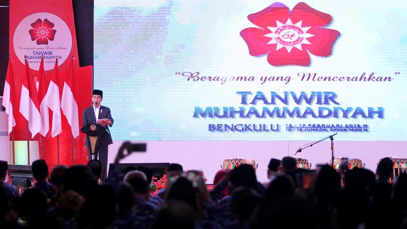 Presiden Jokowi Buka Tanwir Muhammadiyah di Bengkulu - Bagian 2