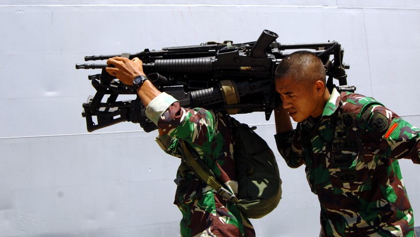 600 Prajurit TNI AD Amankan Pembangunan Infrastruktur Trans Papua - Bagian 1