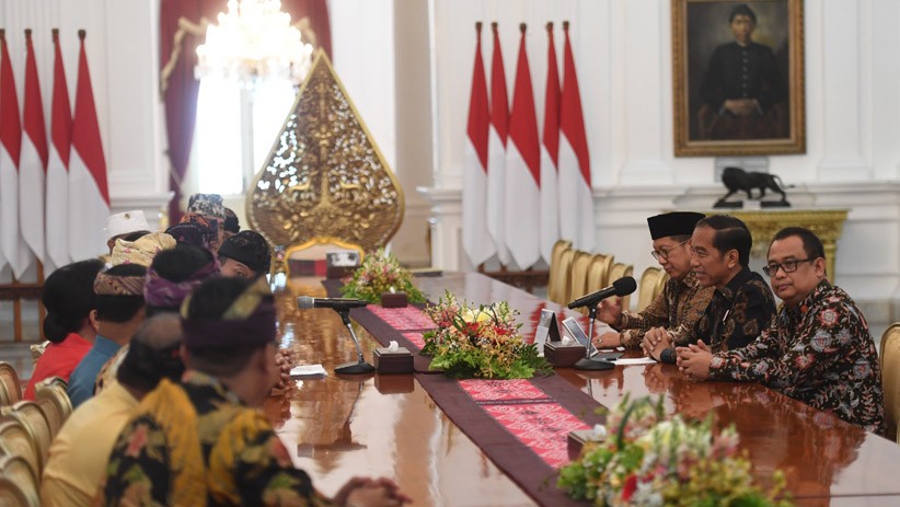 Jelang Perayaan Nyepi, Pengurus PHDI Bertemu Presiden Jokowi - Bagian 1