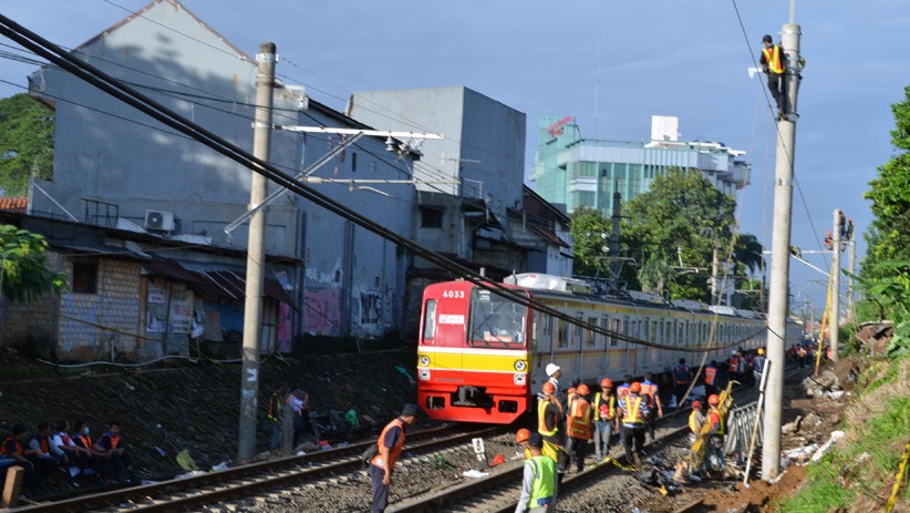Wanita Muda Tewas Terserempet KRL Jakarta-Bogor di Stasiun Citayam