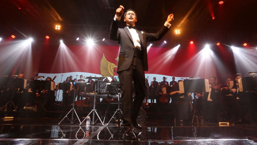 Penampilan Indah Kurnia dan Addie MS Gaungkan Persatuan lewat Lagu - Bagian 5