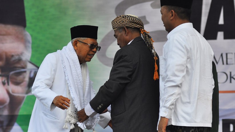 Ma'ruf Amin Hadiri Harlah ke-96 NU di Wonosobo - Bagian 2
