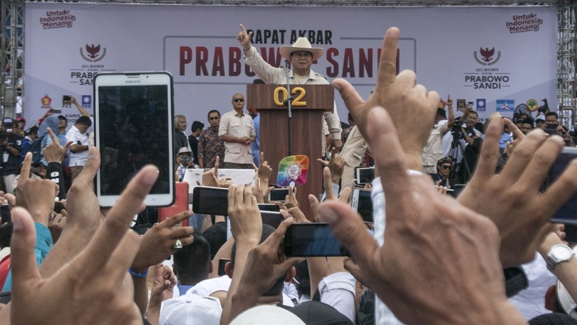 Prabowo-Sandi bersama Partai Koalisi Gelar Rapat Akbar di Bandung