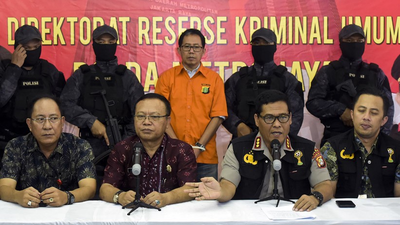 Satgas Antimafia Bola Serahkan Joko Driyono ke Kejaksaan - Bagian 3