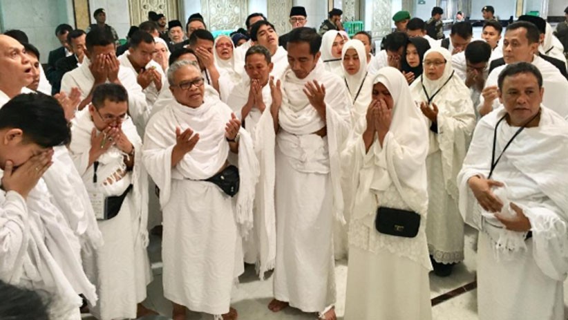 Presiden Jokowi dan Keluarga Masuk ke Dalam Kakbah saat Ibadah Umrah - Bagian 6