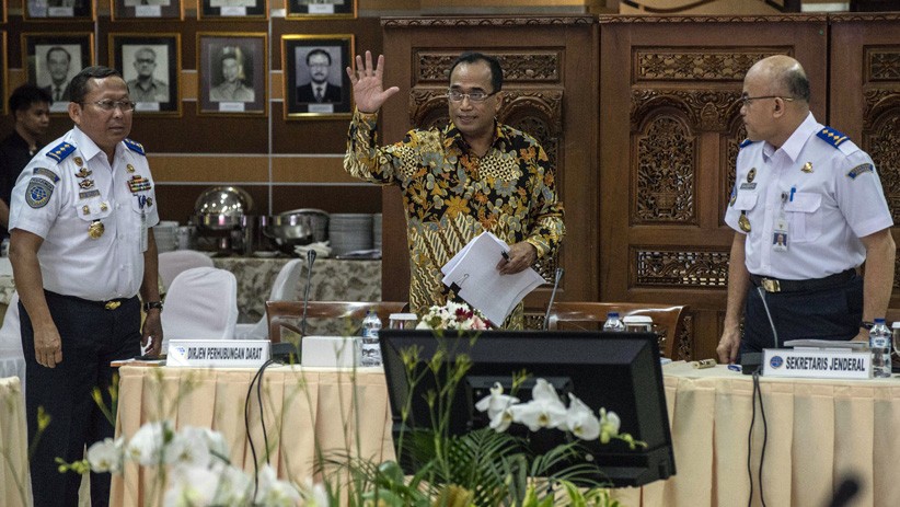 Menhub Gelar Rapat Koordinasi Angkutan Lebaran 2019 - Bagian 1