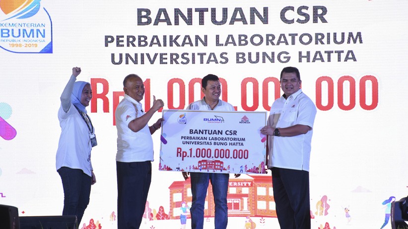 Semen Indonesia Berbagi Inspirasi kepada Mahasiswa se-Sumatera Barat - Bagian 1