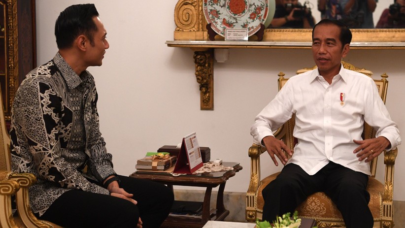 Presiden Jokowi Bertemu AHY di Istana Negara - Bagian 1