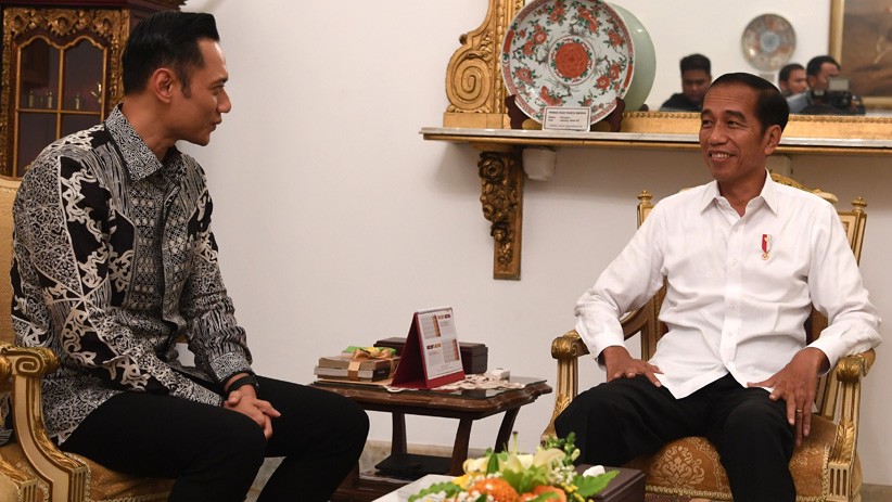 Presiden Jokowi Bertemu AHY di Istana Negara - Bagian 2