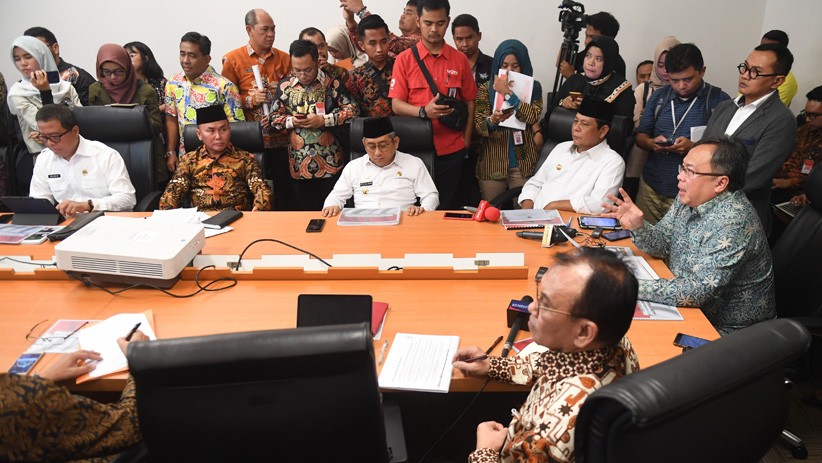 Menteri PPN Bahas Pemindahan Ibu Kota dengan Kepala Daerah di Kalimantan - Bagian 1
