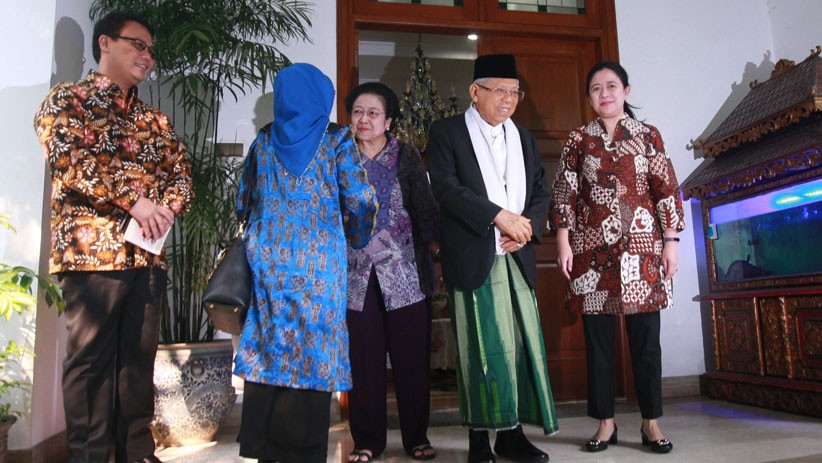 Megawati Terima Kunjungan Cawapres 01 Ma'ruf Amin - Bagian 2