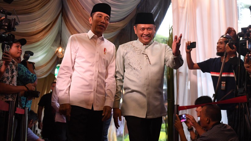 Presiden Jokowi Buka Puasa Bersama di Rumah Dinas Ketua DPR - Bagian 1